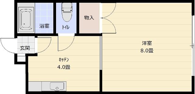 アーバン6.3【仲介料無料エアコン】 間取図
